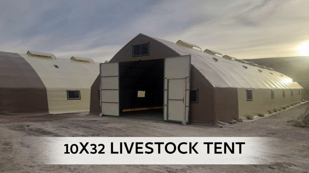 10x32 LIvestock Tent