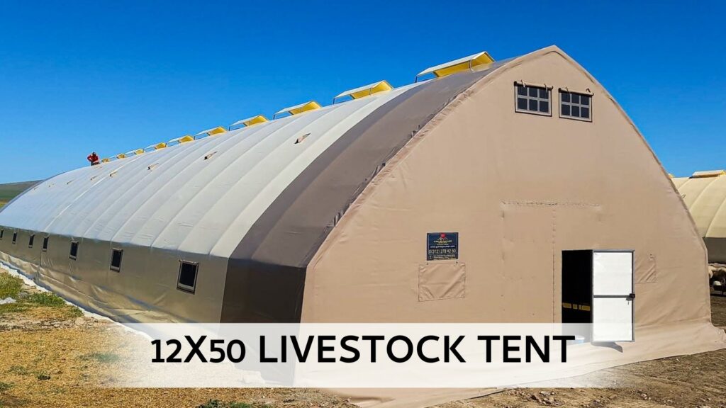 12x50 Livestock Tent