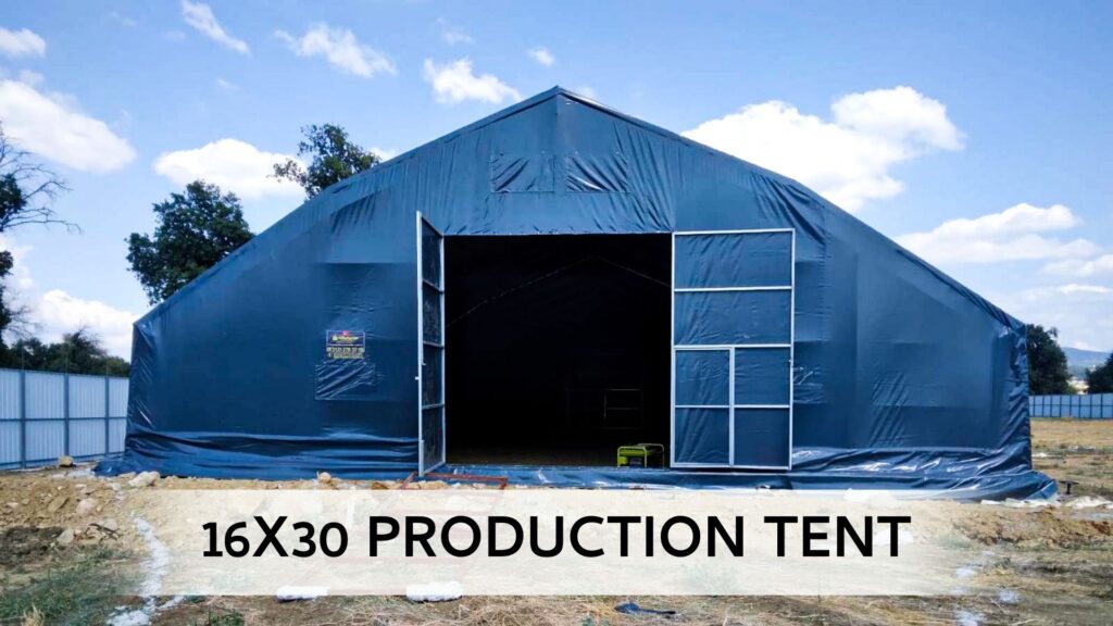 16x30 Production Tent