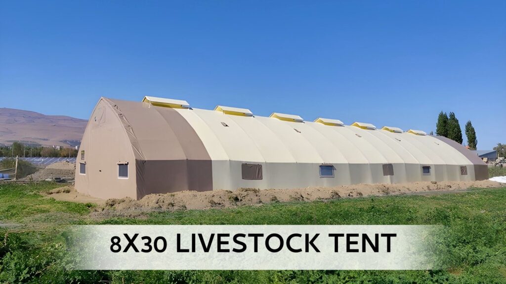 8x30 LIvestock Tent