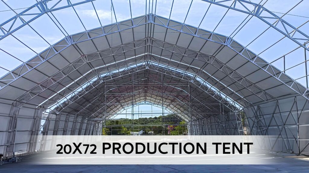 20x72 Production Tent